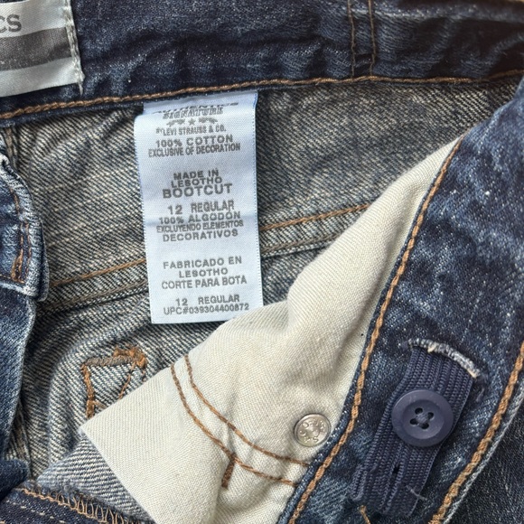 Girls Signature by Levi, Bootcut, Size 12 Regular - Picture 5 of 8